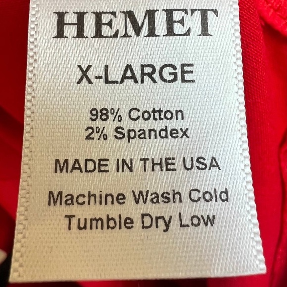 Hemet red pinup swing dress nwt sz XL - Picture 6 of 7